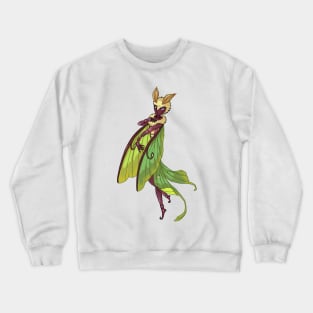 Luna Moth Girl MONSTER GIRLS Series I Crewneck Sweatshirt